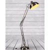 Brushed Steel Extra Large Classic Desk Floor Lamp