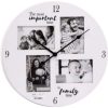 Family Time Picture Frame Clock 40cm
