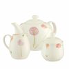 Bloom Teapot Sugar & Cream Set