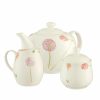 Bloom Teapot Sugar & Cream Set