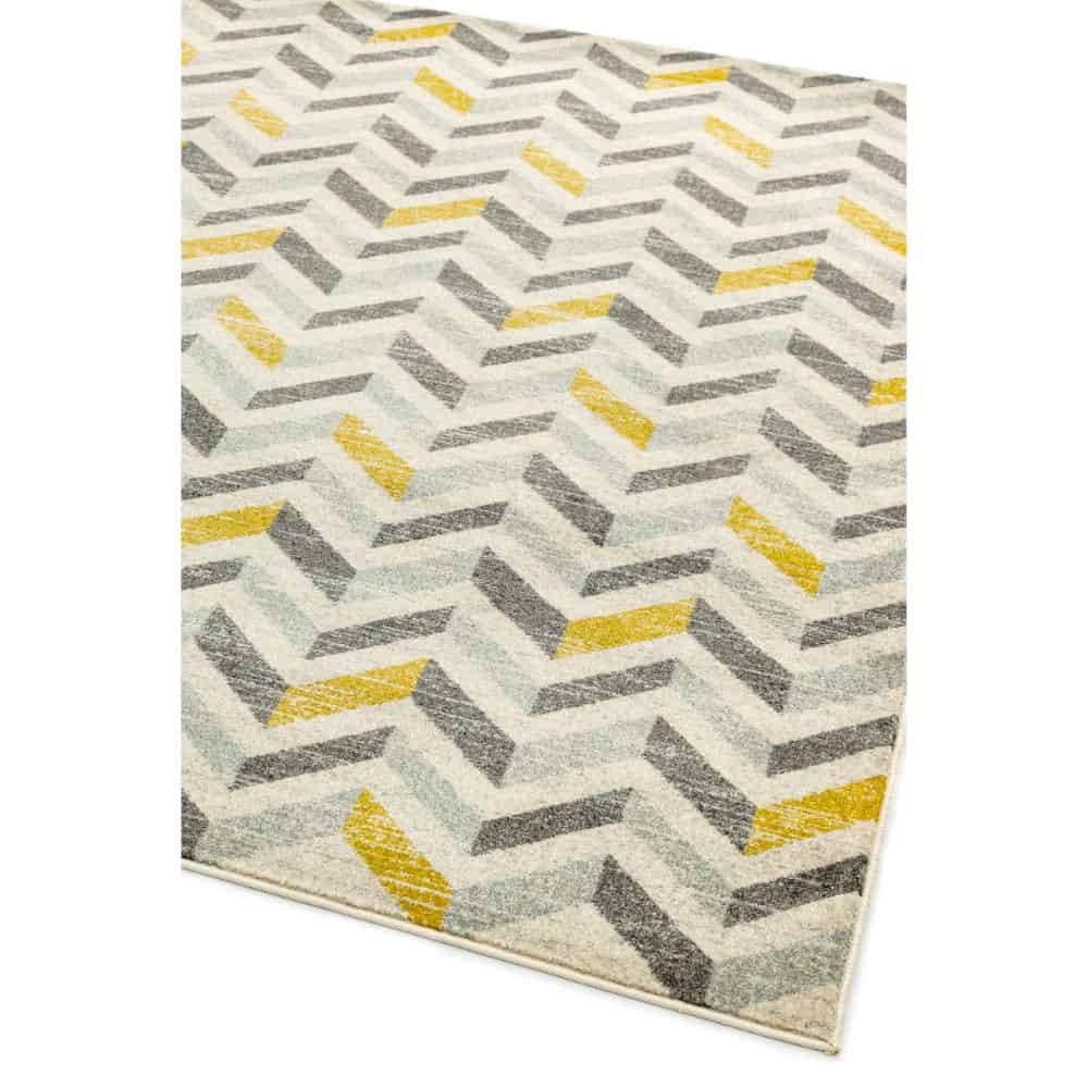 Colt Rug 120x170cm CL08 Chevron Mustard