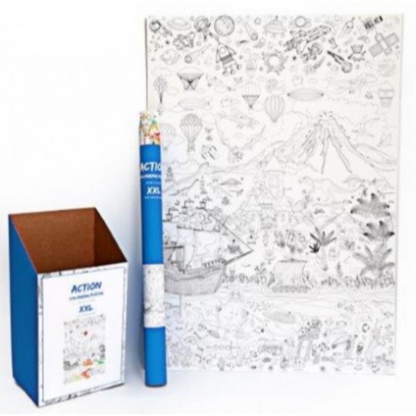 Colour in Action Poster 100x70cm