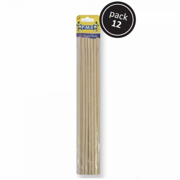 Bamboo Dowel Rods 12 Pack