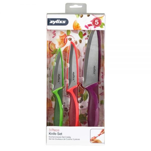 Zyliss 3 Piece Knife Set