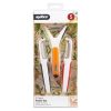 Zyliss Smooth Glide 3 Piece Peeler Set