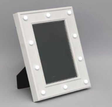 White Led Frame 4X6