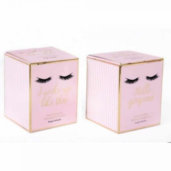 6x8cm Eye Lash Candle Pot In Box