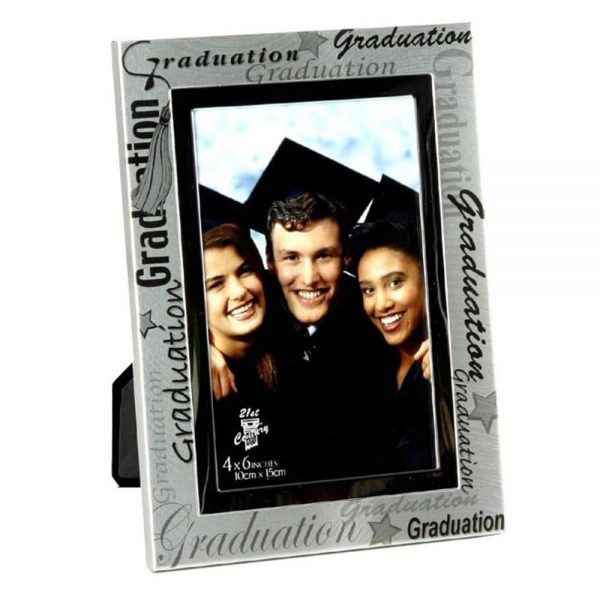 Celebrations Aluminium Graduation Photo Frame 4x6