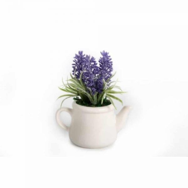 11cm Lavender Teapot Flower