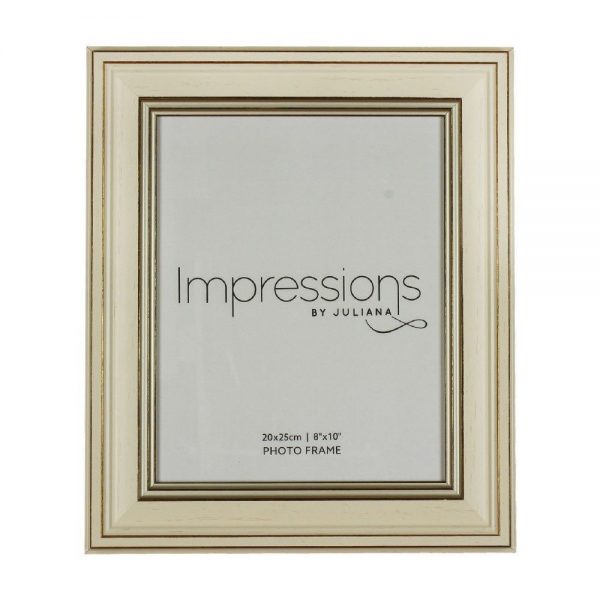 Cream & Gold Photo Frame 8x10in