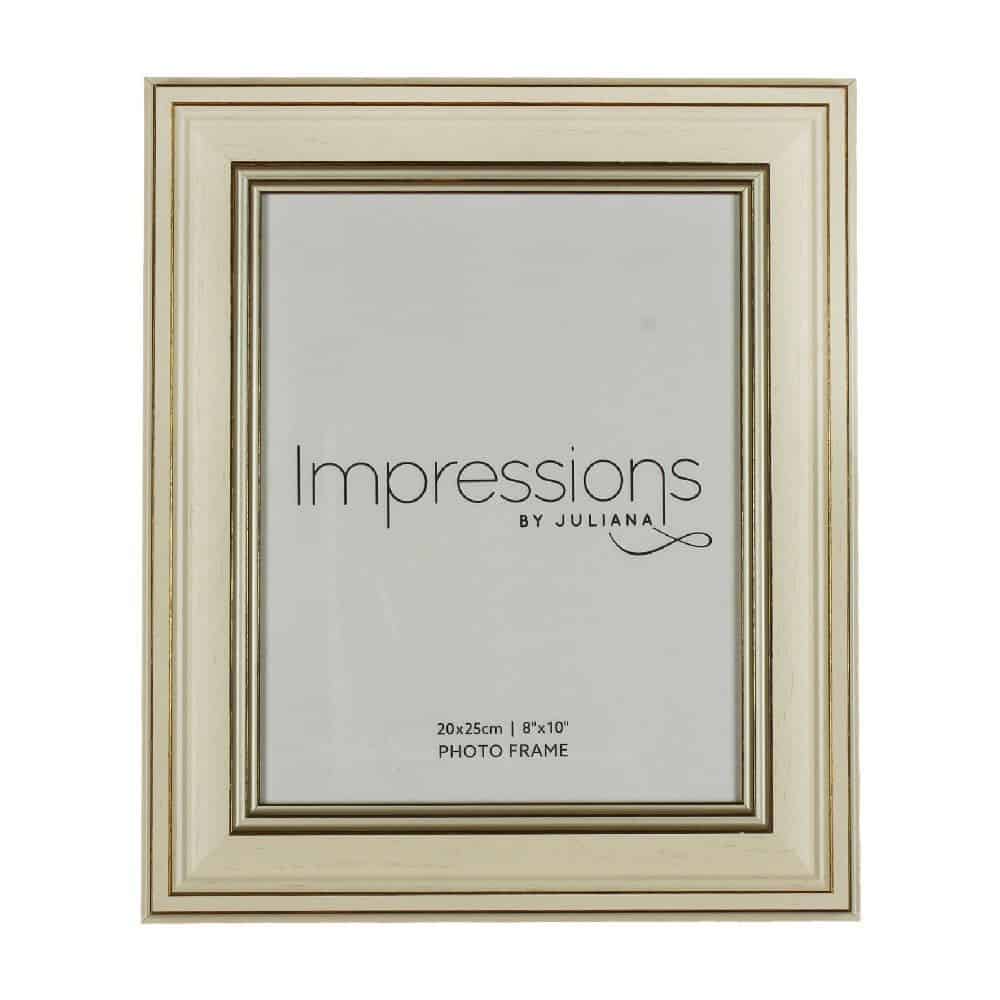 Cream & Gold Photo Frame 8x10in