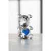 Galway Crystal Love Bear Blue