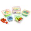 Lock & Lock 5pce Nestable Square Container Set