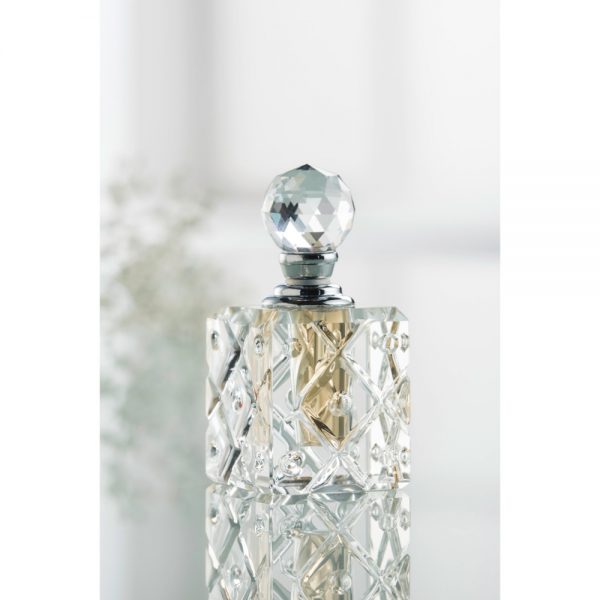 Galway Crystal Mini Square Perfume Bottle