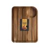 Jamie Oliver Carving Board with Jucie Well Acacia