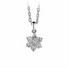 Newbridge Silverware Floral Cup Pendant Clear