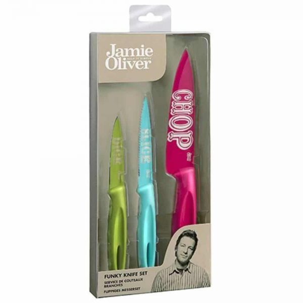 Jamie Oliver Funky Knife Set