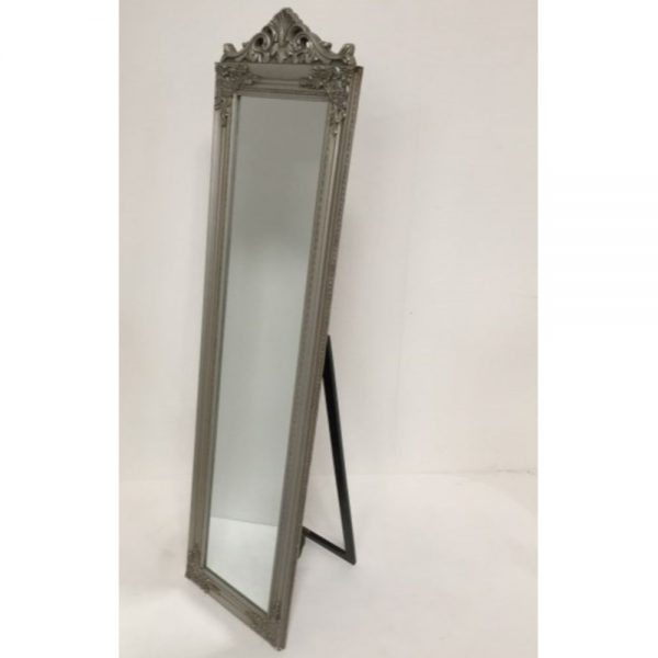 Pewter Cheval Mirror