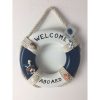 Wall Hanging Lifebuoy Welcome Aboard 30cm