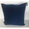 Ribbed Velvet Navy Cushion Covers 56x56cm