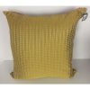 Yellow Check Cushion Covers 56x56cm