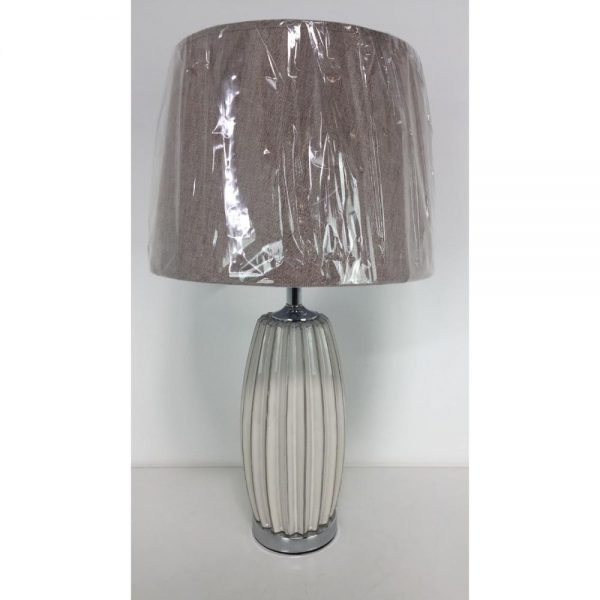 Roisin Table Lamp & Shade - Height 60cm