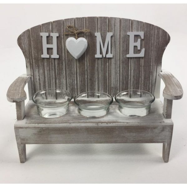 Home Chair 3 Tea Light Holder