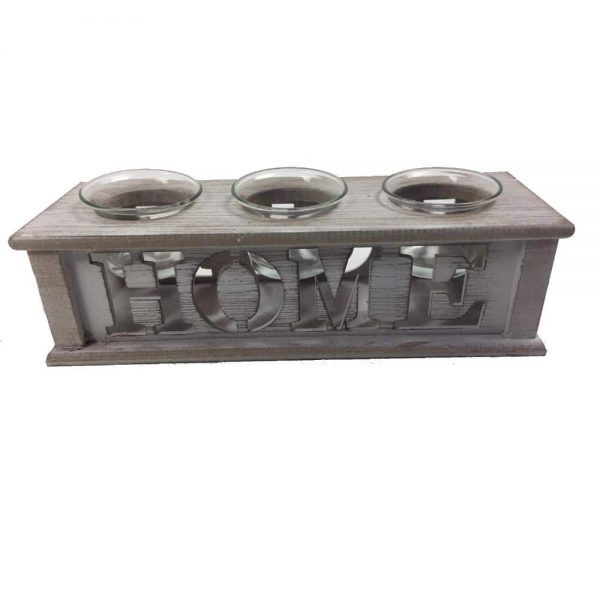 Home 3 Tea Light Holder