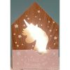 Unicorn Head LED Plaque 17x25x3.5cm