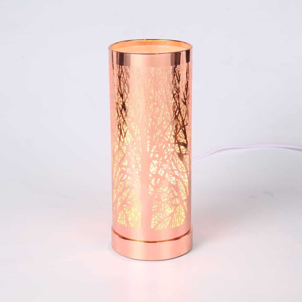 White and Rose Gold Aroma Lamp 10x26cm