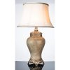 Ivory Mosaic Lamp Height 76cm