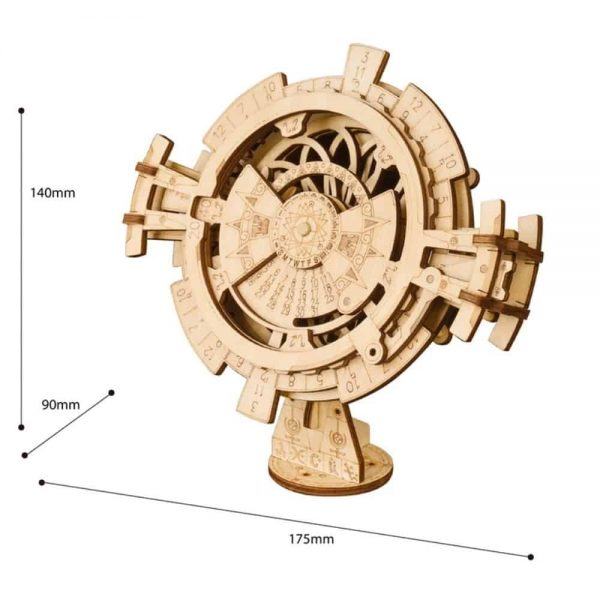 Perpetual Calendar Mechanical DIY Model Kit