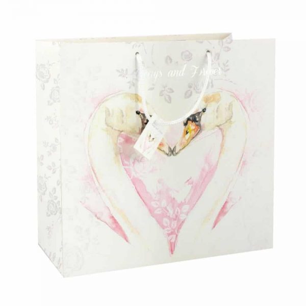 Loving Swan Gift Bag Large