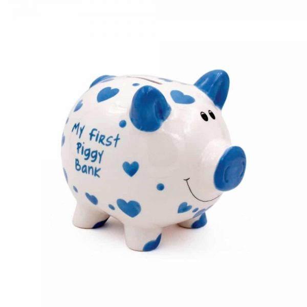 My First Piggy Bank Blue