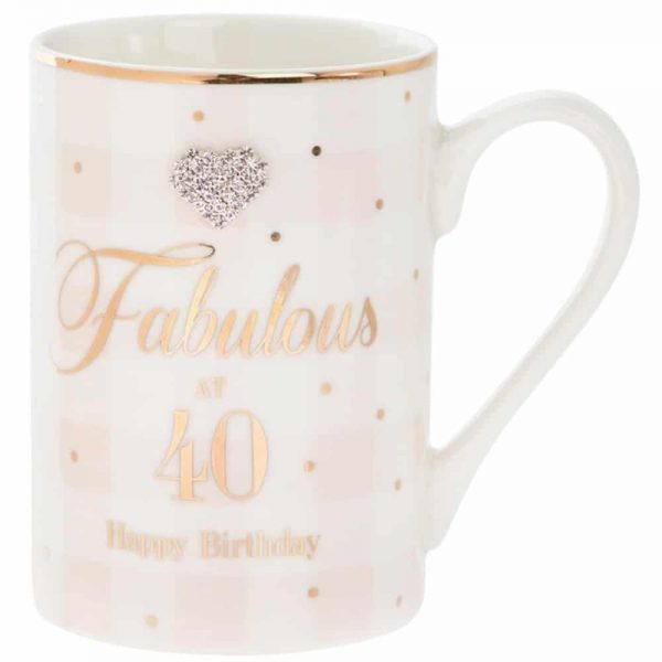 Mad Dots 40th Birthday Mug