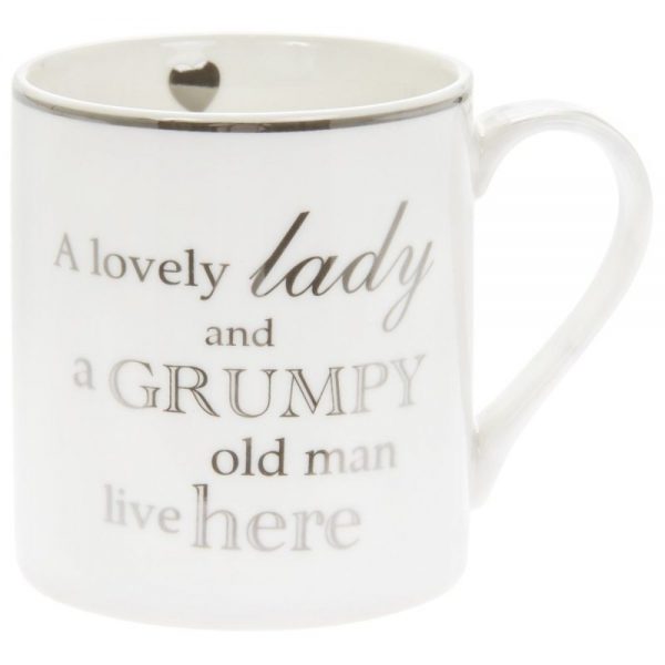 Lovely Lady Old Man Mug