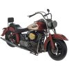 Vintage Motorbike Red 36x14x19cm