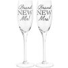 Brand New Mr and Mrs Flutes