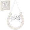 Silverplated Horseshoe Loving Doves