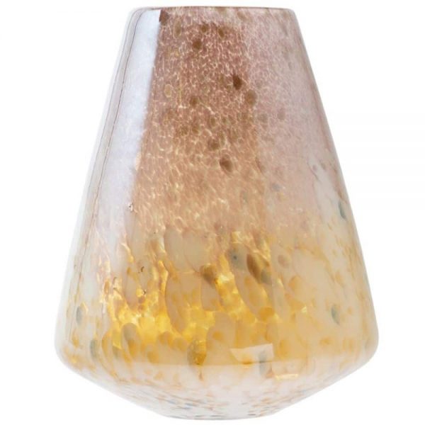 Vincenza Glass Vase 28cm