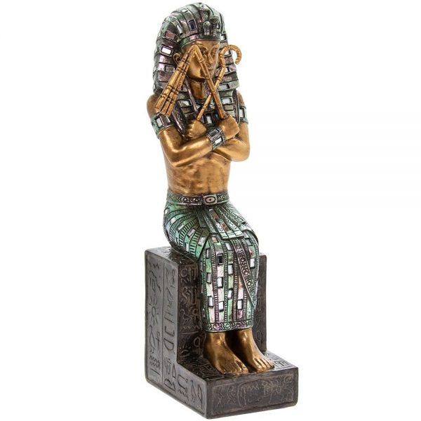 Sitting Pharoh Arms Crossed 29x11x9cm