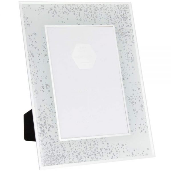 Silver Glitter Frame 5x7in