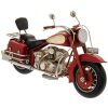 Vintage Motorbike Red