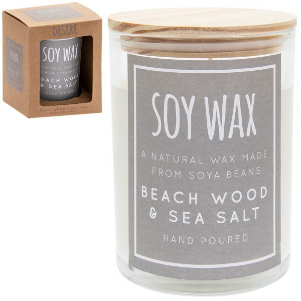 Desire Soy Candle Beach and Seasalt Large