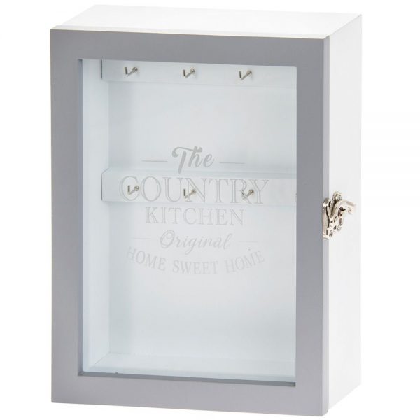 Country Kitchen Key Cabinet 26x20x6cm