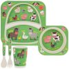 Bamboo Eco Eating Set Farm