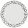 Pearl Mirror Candle Plate 10cm