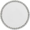 Pearl Mirror Candle Plate 20cm