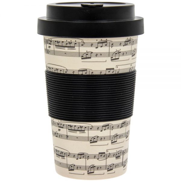 Bamboo Travel Mug Making Music