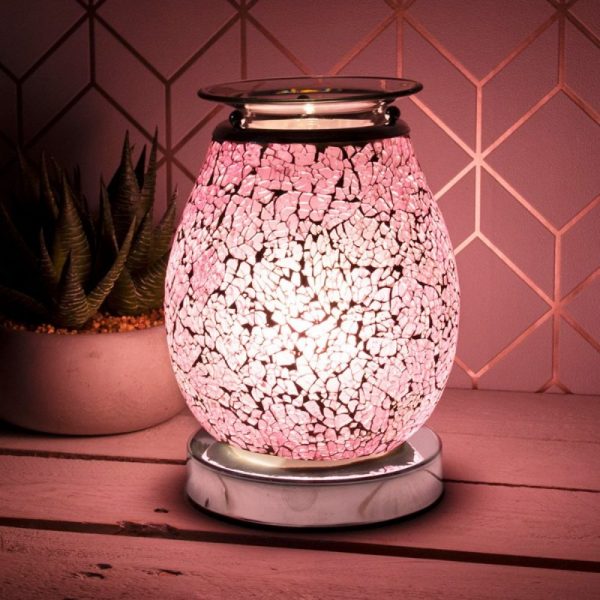 Desire Aroma Lamp Pink Mosaic